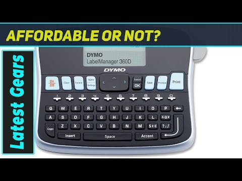 DYMO LABELMANAGER LM360D: The Ultimate Rechargeable Labeling Powerhouse!