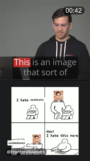 Frontend Masters on Instagram: "Harnessing useReducer for Efficient State Management 🧩 Learn more in our "State Management at Scale in React & Next.js" course #WebDev #Programming #Coding #LearnToCode #ReactJS #NextJS #StateManagement"