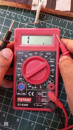 How to Test a 100K Resistor with a Multimeter 📈 #shorts #resistors