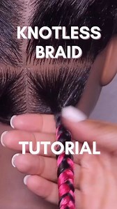 11K views · 161 reactions | Visual learners… a GIFT  from @indybindybraids ・・・ Knotless Braid Tutorial For Visual Learners  Follow this EASY Step-By-Step Tutorial and save this video for your next knotless braid attempt  Full version available on youtube (Indybindy) link in bio Follow @indybindybraids @indybindybraids @indybindybraids for more braiding tips and tricks ✅ | Hairbrained | Facebook