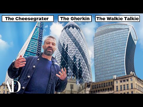 Why Do London Skyscrapers Look So Weird? | Walking Tour | Architectural Digest