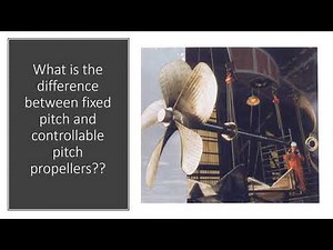 What is the difference between fixed pitch and CPP propellers??
