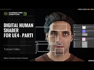 Character Creator 3 Tutorial - Digital Human Shader for Unreal Engine 4: Part 1