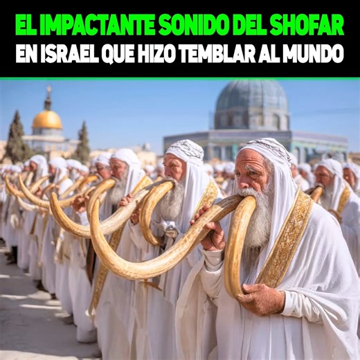 25K views · 687 reactions | El Impactante Sonido del Shofar en Israel que Hizo Temblar al Mundo | Historia Universal | Facebook