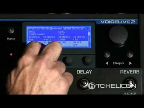 VoiceLive 2 | Editing harmony - Part 1