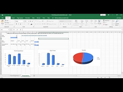 Using COUNTIF Function to create Charts and Diagrams in Excel