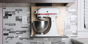 Hidden Kitchen Storage: How to Install a Motorized Lift For Small Appl