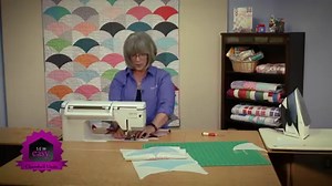 A new perspective on producing the traditional curve! Build your quilt in vertical rows with ease using the Twisted Triangle template . | Fons & Porter's Love of Quilting