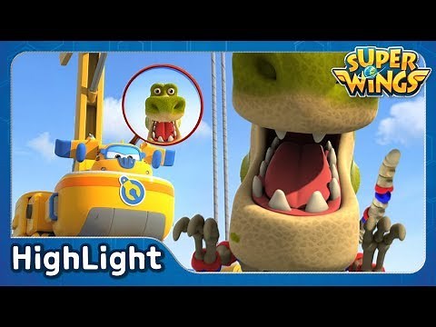 Magno Dino (Canada) | SuperWings Highlight | S2 EP14