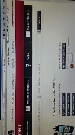 Innova all scanner software upgrade help