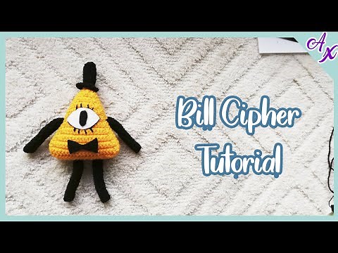 ⭐ Bill Cipher (Gravity Falls) | Tutorial amigurumi paso a paso en español