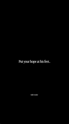 Put Your Hope at His Feet – A Devotional Journey