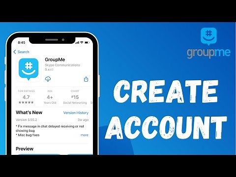 How to Create a GroupMe Account