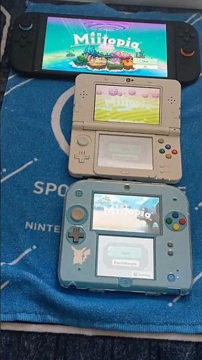 Miitopia Nintendo Switch 2 vs New 3DS vs 2DS speed comparison