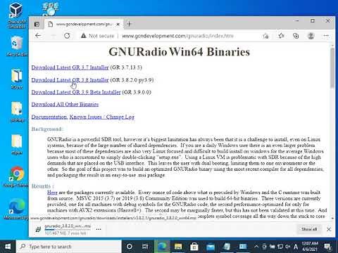 Install Gnu Radio with USRP B200 on Windows10