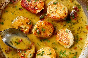 Perfect Seared Scallops