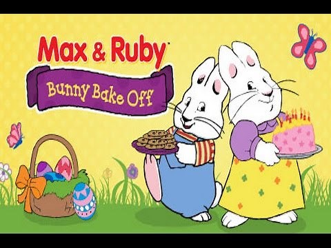 Max & Ruby Bunny Bake Off Part 1 - Best iPad app demo for kids - Ellie