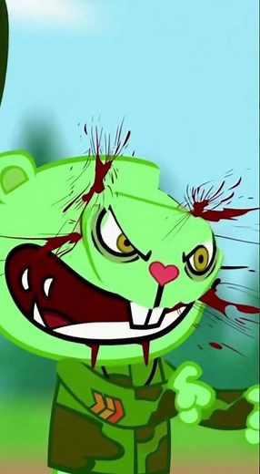 Flippy tries to Kill Splendid but BADLY FAILS! - Happy Tree Friends Animation