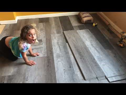 How to install life proof vinyl plank flooring home depot beginer