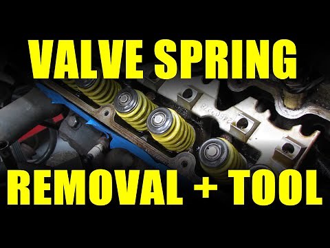 How To: Remove Valve Springs + DIY Valve Spring Compressor!