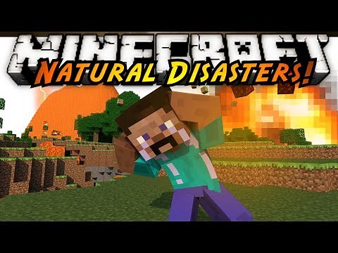 Minecraft Mod Showcase : NATURAL DISASTERS!