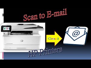 Scan to Mail Using Gmail Account - Hp Printers