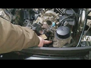 OM642 High Pressure Fuel Pump Removal