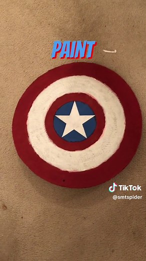 Tutorial on How to Make Captain America's Shield out of Cardboard 📦🇺🇸🛡️! #marvel #smaran #smtspider #themarvelguy #cardboard #smaranthemarvelguy #captainamerica #captainamericashield #captainamericacardboard #cardboardcrafts #tutorial #captainamerica Tutorial Captain america shield Captain america cardboard Cardboard captain america shield Marvel Premiere Cardboard Marvel Items Marvel Cardboard Items