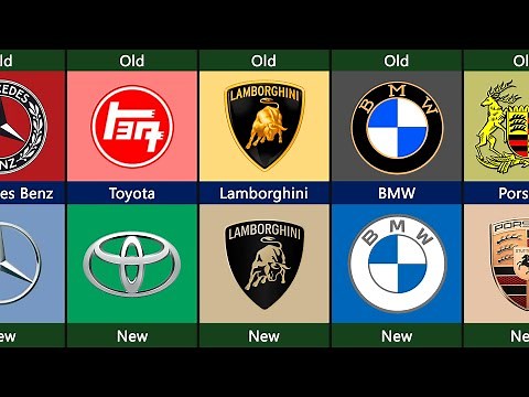 You Won’t Believe These Old Logos of Famous Car Brands! (2025)
