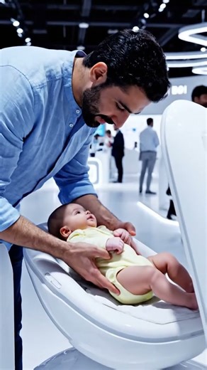 Dubai’s AI Baby Diaper Changer 🤯 Future Parenting is Here | Real Motion Storys