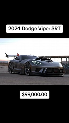 2024 Dodge Viper SRT - Luxury Performance Car