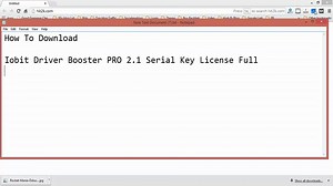 Iobit Driver Booster 4.4 Pro Serial Key