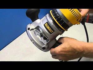 Dewalt DW618K Router Kit Demo