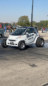 6.3M views · 55K reactions | Big block smart car and twin turbo milk truck do burnouts Byron Dragway #v8 #bigblock #twinturbo #dragracing #burnout #smartcar | Internal Combustion | Facebook