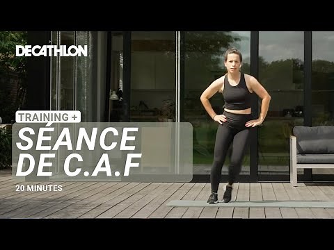 SÉANCE - 20 minutes de CAF (Cuisse/Abdos/Fessiers) pour se raffermir ! 💪 | Decathlon Training +