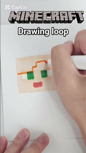 drawing alex minecraft