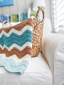 2.3K views · 188 reactions | Learn how to make this beatiful crochet blanket! Video tutorial & Written instructions available here: https://daisycottagedesigns.net/zig-zag-crochet-blanket-pattern/ | Daisy Cottage Designs | Facebook