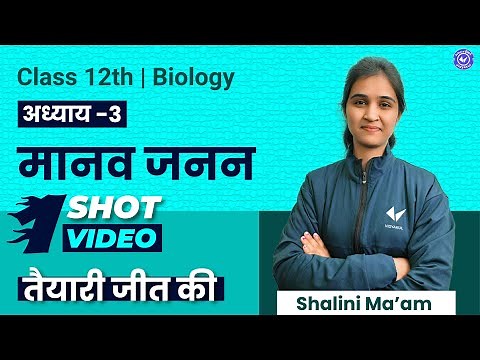 One Shot Video (तैयारी जीत की) | Human Reproduction | Class 12 Biology Chapter 3 | Hindi Medium