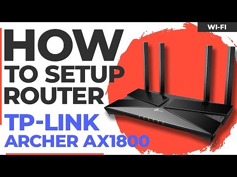 ✅ How to Setup TP-Link Archer AX1800