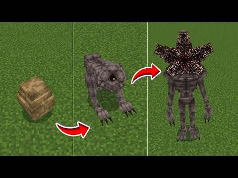 Stranger Things Demogorgon Addon Update in Minecraft PE