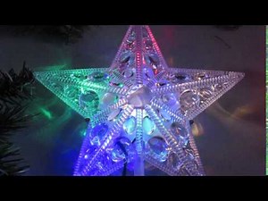 LED Color Changing Star Tree Topper