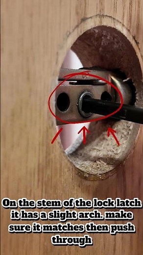 How to Install a deadbolt lock in 40 seconds!