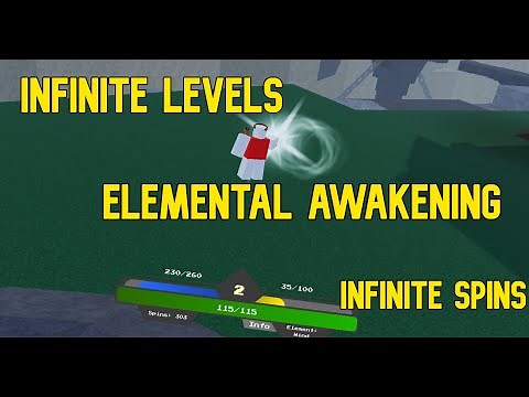 Elemental Awakening Script | Infinite Levels | Infinite SPINS