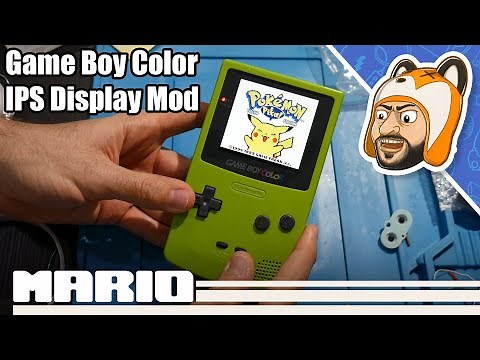 Let's Upgrade a Game Boy Color! - IPS Display Mod & Full Reshell Kit