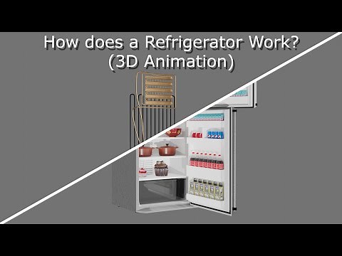 How does a Refrigerator Work? (3D Animation)