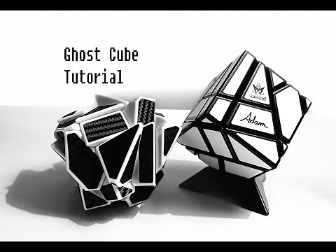 How to Solve a Ghost Rubik's Cube Tutorial with Step by Step Directions