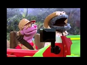 Cookie Monster Stars in Sesame Street's Jurassic Park Parody