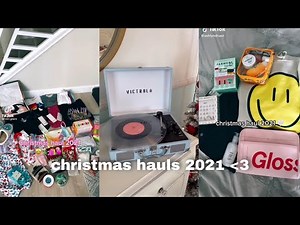 Christmas Hauls 2021 !! 🎄 | Bliss of TikTok Compilations