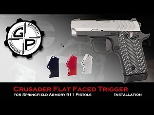 Springfield 911 Crusader Trigger Installation and Adjustment