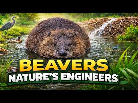 👉 Beavers: Nature’s Engineers 🦫 | How Beavers Build Ecosystems (4K Documentary)
